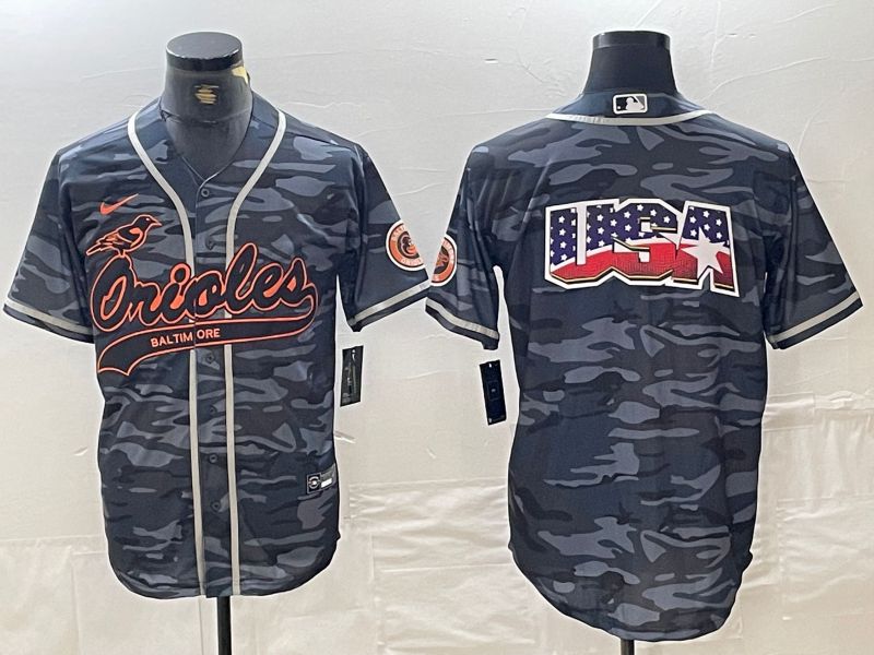Men Baltimore Orioles Blank Camo Jointly 2024 Nike MLB Jersey style 3